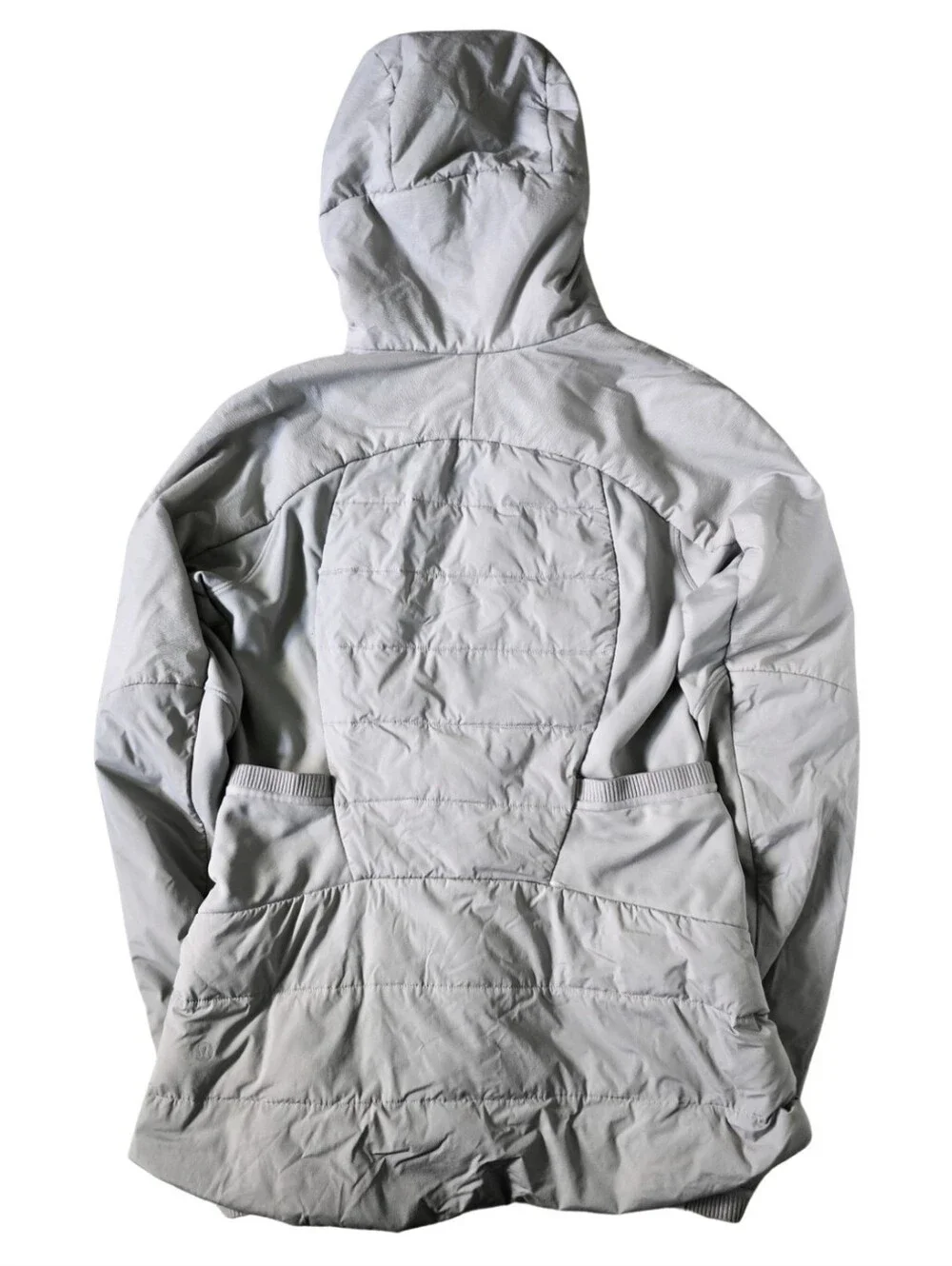 Lululemon Down For It All Jacket Dark Chrome Women's Size 8 Active